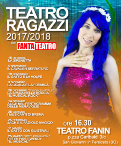 Rassegna Fantateatro Fanin 2017-2018 LOCANDINA
